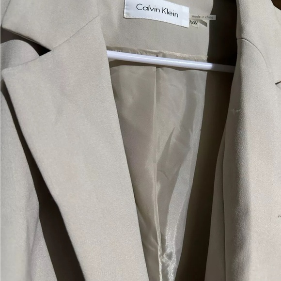 Calvin Klein Womens Office Professional Blazer Size 22W - Picture 2 of 4